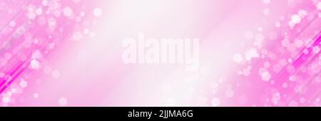 Eine Illustration eines abstrakten rosa Hintergrunds Stockfoto