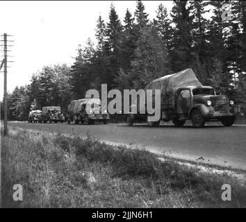 Transport-Service, kuratoriales Unternehmen. Stockfoto