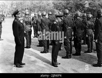 Signal Regiment S 2, Geschäftsjahr 1984. Stockfoto