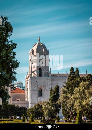 Das Hieronymus-Kloster oder Hieronymus-Kloster in Lissabon, Portugal Stockfoto