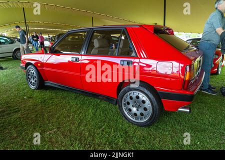 Supercar Fest die Start- und Landebahn 2022 Stockfoto