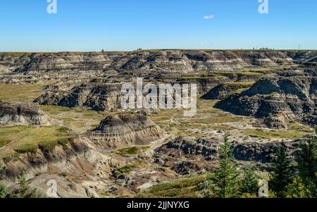 Horseshoe Canyon in der Nähe von drumheller, Alberta Stockfoto