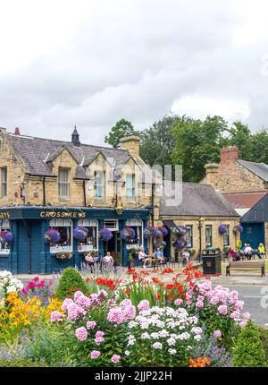 The Green, Washington Village, Washington, Tyne and Wear, England, Vereinigtes Königreich Stockfoto