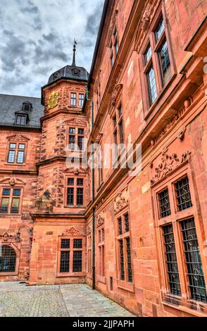 Schloss Johannisburg in Aschaffenburg, Deutschland Stockfoto