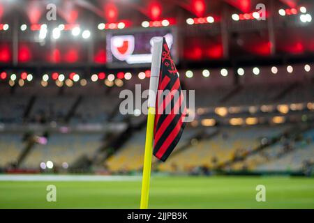 Rio De Janeiro, Brasilien. 27.. Juli 2022. PR fand im Maracanã-Stadion für das Viertelfinale der Copa do Brasil am Mittwoch Abend (27) in Rio de Janeiro, RJ, statt. Kredit: Celso Pupo/FotoArena/Alamy Live Nachrichten Stockfoto