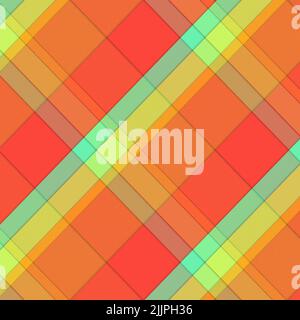 Eine digitale Illustration von bunten karierten Muster Hintergrund für Tapeten Stockfoto