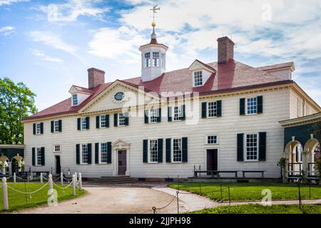 MANSION MOUNT VERNON VIRGINIA USA Stockfoto