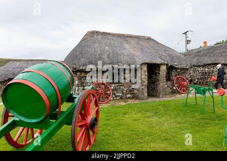 Museum of Island Life auf der Isle of Skye, Schottland, Großbritannien, Sommer 2022 Stockfoto