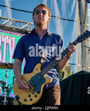 PHILADELPHIA, PA, USA - 05. JUNI 2022: Wilderado treten auf der alt 104,5 Summer Block Party bei Xfinity Live auf! Stockfoto