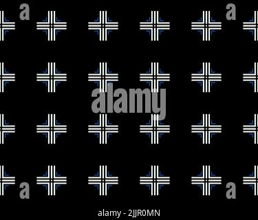 Abstrakte geometrische nahtlose Muster Hintergrund Stock Illustration Stockfoto