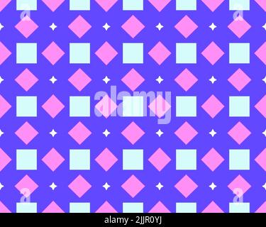 Tribal nahtlose bunte geometrische blaue Muster ethnische Struktur traditionelle Ornament Stockfoto