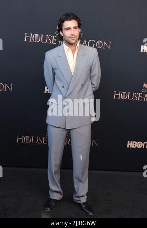 Los Angeles, California, USA 27.. Juli 2022 Darsteller Fabien Frankel besucht HBO Game of Thrones 'House of the Dragon' Premiere im Academy Museum am 27. Juli 2022 in Los Angeles, Kalifornien, USA. Foto von Barry King/Alamy Live News Stockfoto
