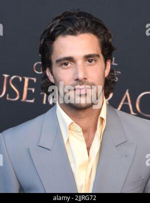 Los Angeles, California, USA 27.. Juli 2022 Darsteller Fabien Frankel besucht HBO Game of Thrones 'House of the Dragon' Premiere im Academy Museum am 27. Juli 2022 in Los Angeles, Kalifornien, USA. Foto von Barry King/Alamy Live News Stockfoto
