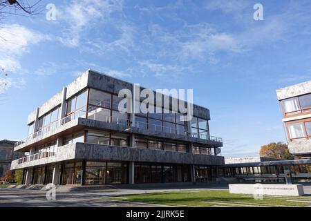 Das Gebäude des Bundesverfassungsgerichts in Karlsruhe, Deutschland Stockfoto