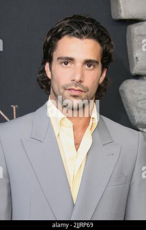 Los Angeles, USA. 27.. Juli 2022. Fabien Frankel nimmt an der HBO Original Drama Series „House of the Dragon“-Weltpremiere im Academy Museum of Motion Picturs am 27. Juli 2022 in Los Angeles, Kalifornien, Teil. Foto: Crash/imageSPACE/Sipa USA Kredit: SIPA USA/Alamy Live News Stockfoto