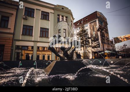 Der Jungbrunnen von Sead Ekmecic in Brcko, Bosnien und Herzegowina Stockfoto