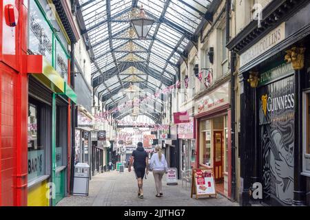 The Victorian Arcade, Barnsley, South Yorkshire, England, Großbritannien Stockfoto