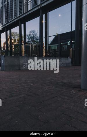 Das Anne Frank Haus an der Prinsengracht 263, das Versteck von Anne Frank während des Krieges, Amsterdam Stockfoto