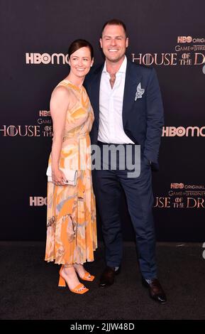 Los Angeles, Ca. 27.. Juli 2022. Ryan Condal nimmt an der HBO Original Drama Series „House of the Dragon“-Weltpremiere im Academy Museum of Motion Picturs am 27. Juli 2022 in Los Angeles, Kalifornien, Teil. Kredit: Jeffrey Mayer/Jtm Fotos/Media Punch/Alamy Live News Stockfoto