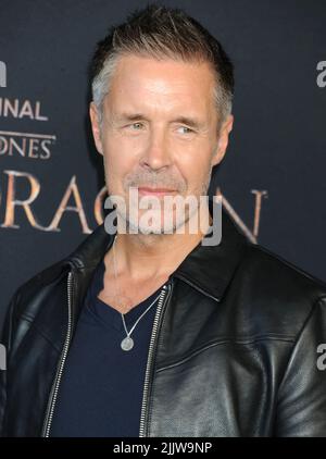 Los Angeles, Ca. 27.. Juli 2022. Paddy Considine nimmt an der HBO Original Drama Series „House of the Dragon“-Weltpremiere im Academy Museum of Motion Pictures am 27. Juli 2022 in Los Angeles, Kalifornien, Teil. Kredit: Jeffrey Mayer/Jtm Fotos/Media Punch/Alamy Live News Stockfoto