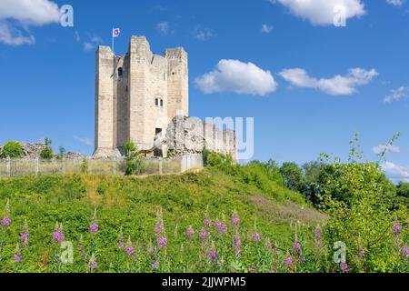 Conisbrough Castle Ruinen von Conisbrough Castle Conisbrough bei Doncaster South Yorkshire England GB Europa Stockfoto