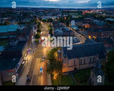 Rutherglen Hauptstraße Rutherglen, Glasgow, Schottland, Großbritannien Stockfoto