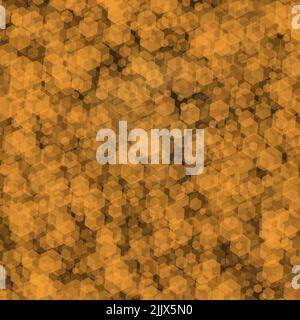 Abstrakte dekorative Illustration von Hexagon Grid-Form Mosaik-Muster mit bunten geometrischen Hintergrund für Tapeten Stockfoto