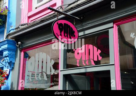 oink Restaurant edinburgh Royal Mile scotland im Sommer 2022 Großbritannien Stockfoto