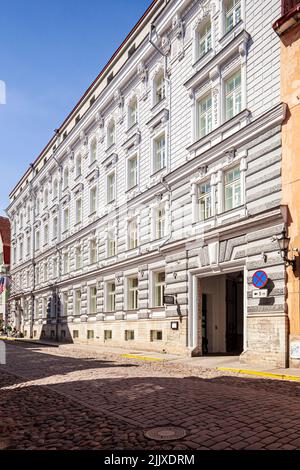 Das luxuriöse 5-Sterne-Hotel Telegraaf (ursprünglich ein Postamt) in der Vene Street 9 in der Altstadt von Tallinn, der Hauptstadt Estlands Stockfoto