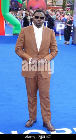 Daniel Kaluuya bei der britischen Premiere von Nope am Odeon Leicester Square in London. Bilddatum: Donnerstag, 28. Juli 2022. Stockfoto