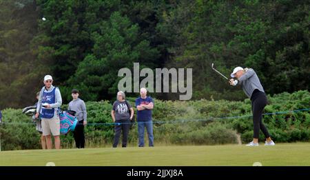 Schottische Damen Golf Open Dundonald Stockfoto