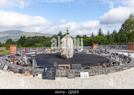 Das Commando Memorial ist ein denkmalgeschütztes Denkmal der Kategorie A in Lochaber, Schottland, das den Männern der ursprünglichen britischen Commando-Streitkräfte des Weltkriegs 2 gewidmet ist Stockfoto