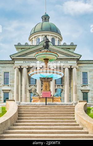 Frontenac County Court House in der Innenstadt von Kingston, Ontario, Kanada Stockfoto