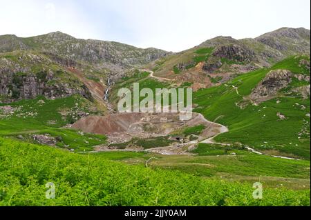 Coppermines Valley im englischen Lake District Stockfoto