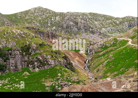 Coppermines Valley im englischen Lake District Stockfoto