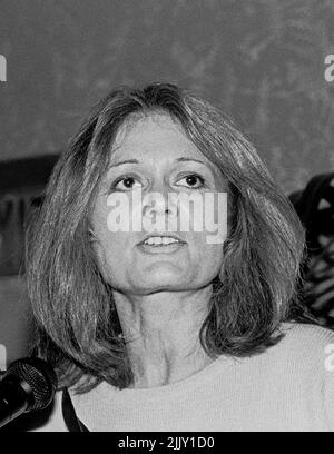 Gloria Steinem spricht auf einer ERA-Konferenz in San Francisco, Kalifornien Stockfoto