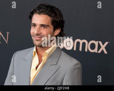 27. Juli 2022, Los Angeles, Kalifornien, USA: Fabien Frankel nimmt an der HBO Original Drama Series ''House of the Dragon'' Weltpremiere Teil. (Bild: © Billy Bennight/ZUMA Press Wire) Stockfoto
