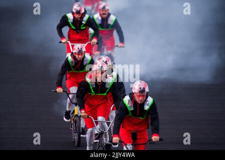 Birmingham, Großbritannien. 28.. Juli 2022. Alexander Stadium während der Eröffnungszeremonie der Commonwealth Games 2022 im Alexander Stadium in Birmingham, England. (Richard Callis/SPP) Quelle: SPP Sport Press Foto. /Alamy Live News Stockfoto