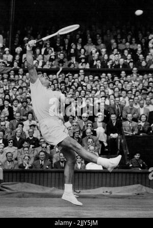 1955 Alle Englischen Rasentennismeisterschaften In Wimbledon Trabert