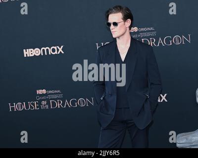 27. Juli 2022 – Los Angeles, Kalifornien – Matt Smith. HBO Original Drama Series ''House of the Dragon'' Weltpremiere. Stockfoto