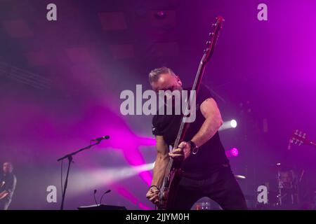 Peter Hook & The Light - Barrowland Glasgow 28. July 2022 Credit: Glasgow Green at Winter Time/Alamy Live News Stockfoto