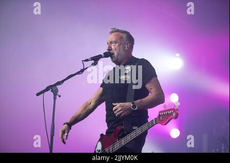 Peter Hook & The Light - Barrowland Glasgow 28. July 2022 Credit: Glasgow Green at Winter Time/Alamy Live News Stockfoto