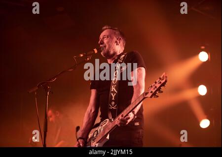 Peter Hook & The Light - Barrowland Glasgow 28. July 2022 Credit: Glasgow Green at Winter Time/Alamy Live News Stockfoto