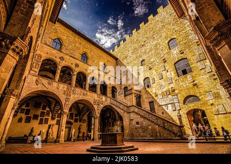 Landschaft von Florenz, Italien, eine der schönsten Kunststädte der Welt Stockfoto