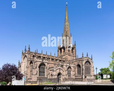 Rotherham Minster Rotherham Stadtzentrum Rotherham South Yorkshire England GB Europa Stockfoto