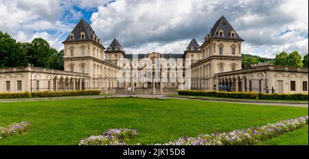 Schloss Valentino, Turin (Turin), Piemont, Italien, Europa Stockfoto