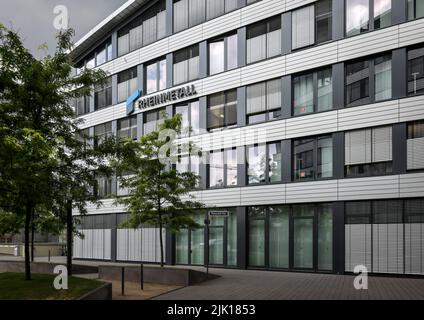 Düsseldorf, Nordrhein-Westfalen, Deutschland - RHEINMETALL, Hauptsitz des Rüstungskonzerns und Automobilzulieferers mit Sitz in Düsseldorf. Stockfoto