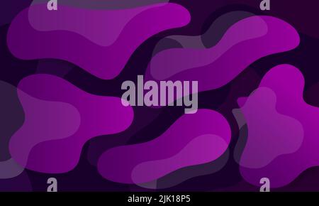 Abstrakte flüssige Element markieren Gradient. Lila Ton bunt schönen Hintergrund-Design. Illustration Stockfoto