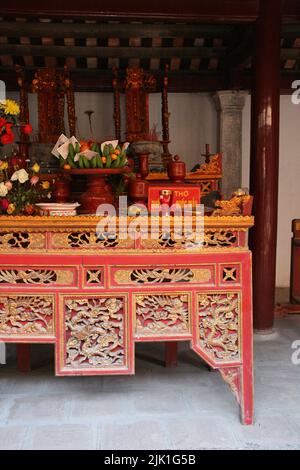 Dinh Tien Houng Tempel - Ninh Binh - Vietnam Stockfoto