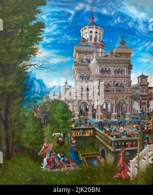 Susanna in ihrem Bad, Albrecht Altdorfer, 1526, Alte Pinakothek, München, Deutschland, Europa Stockfoto